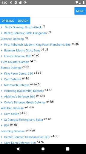 Chess Opening Trainer screenshot 2