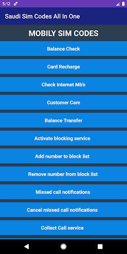 Saudi Arabia Sim Codes (All In One) screenshot 4