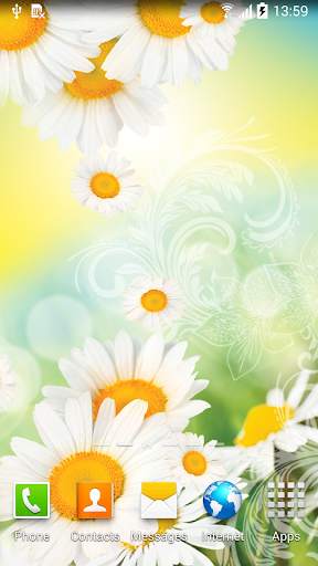 Daisies Live Wallpaper screenshot 2