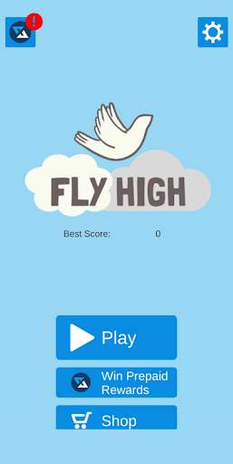 Fly High - Play and Win Free Mobile Top-Up screenshot 1