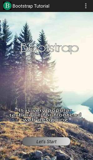 Bootstrap Tutorial offline . скриншот 2