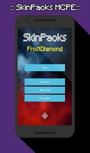 SkinPacks frostdiamond for Minecraft screenshot 1