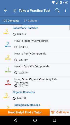 Organic Chemistry Practice screenshot 2