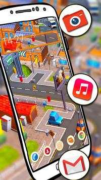 Cartoon Color World House Theme screenshot 1