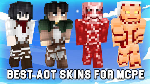 AOT Mod in MCPE   Attack of Titans Skins screenshot 4