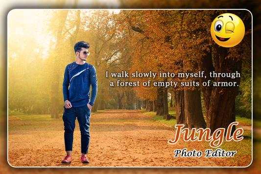 Jungle Photo Editor 4 تصوير الشاشة