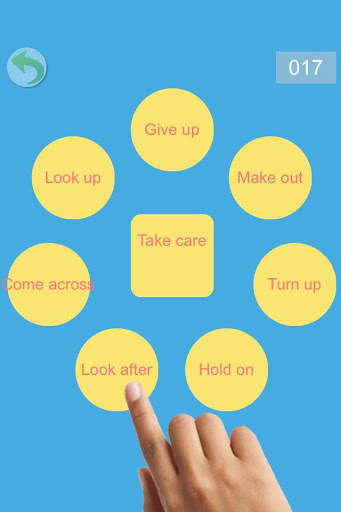 Phrasal Verbs Simple Quiz screenshot 1