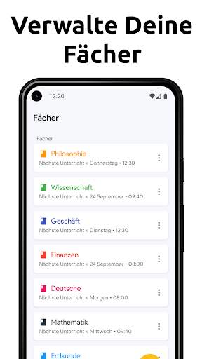 Schulplaner - Stundenplan screenshot 4