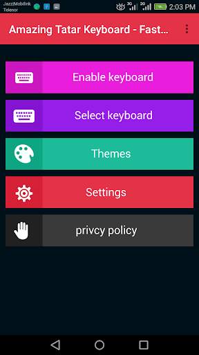 Amazing Tatar Keyboard - Fast Typing Board screenshot 1