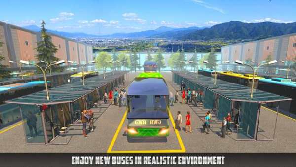 Offroad Bus Hill Transport Simulator 2018 screenshot 7