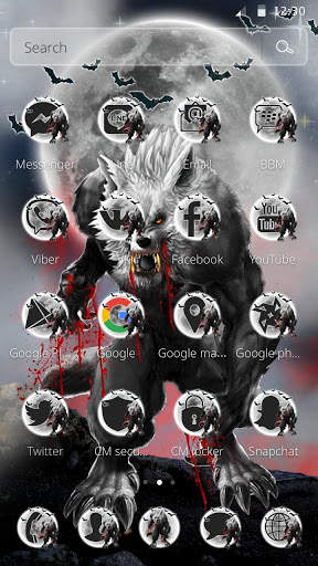 Horror Bloody Werewolf Theme screenshot 8