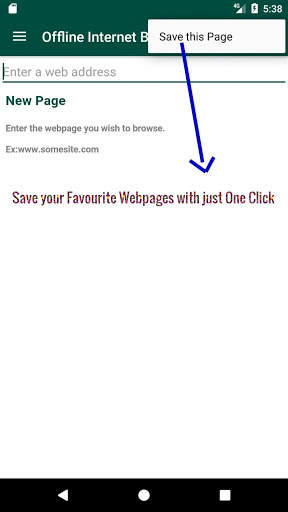 Offline Internet Browser screenshot 2
