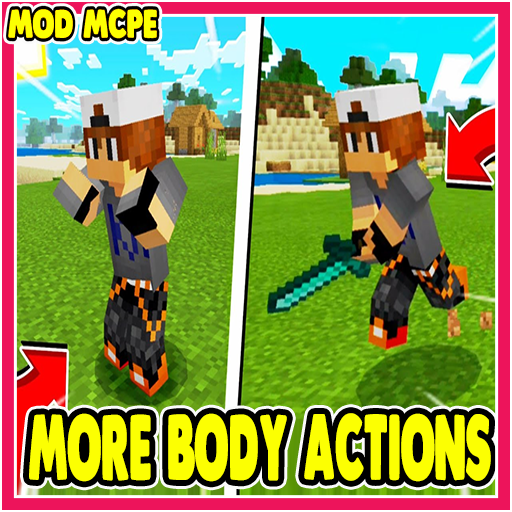 More Body Actions Mod for MCPE icon