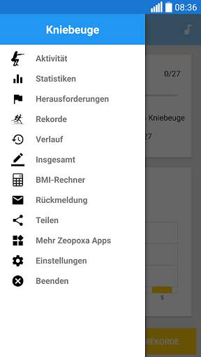Zeopoxa Kniebeugen screenshot 2