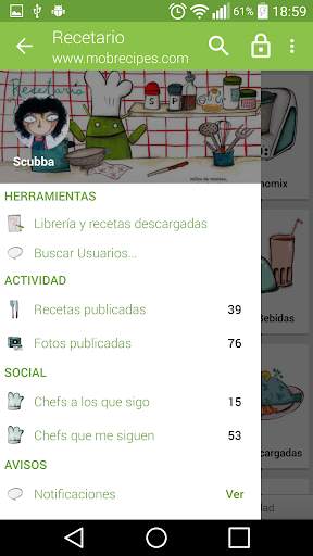 Recetario, recetas de cocina screenshot 3