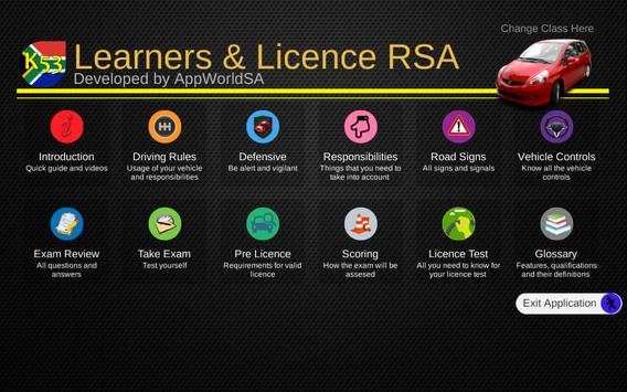 K53 Learners & Licence RSA screenshot 8