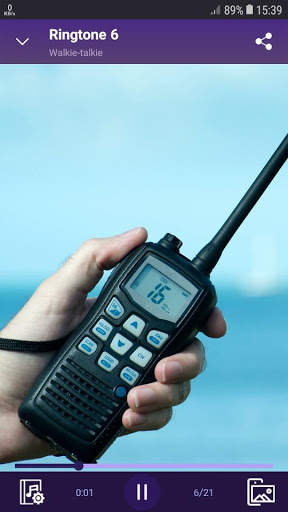 Walkie-talkie - RINGTONES and WALLPAPERS screenshot 2