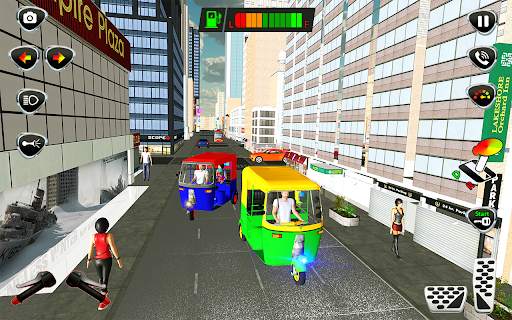 Tuk tuk auto rickshaw driver tuk tuk rickshaw game screenshot 3