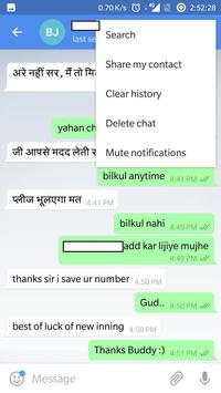 JuztChat Messenger Free Calls and Messages screenshot 6