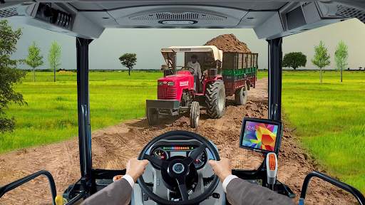 Cargo Tractor Trolley Game 22 screenshot 4