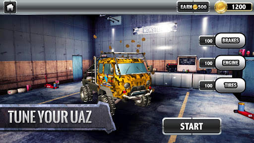 🚗🏁UAZ 4x4: Dirt Offroad Rally Racing Simulator screenshot 8