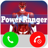 Call From Power-ranger - Fake Call icon