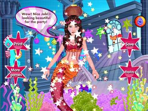 Mermaid party games for girls screenshot 7