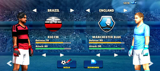 Goalie Wars Football - 1vs1 Soccer Goalie Striker screenshot 5