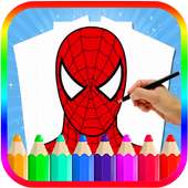 How To Draw Spider Man Step by step on 9Apps