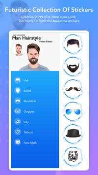 HairArt Beard Style Man Mustache Photo Editor 3 تصوير الشاشة