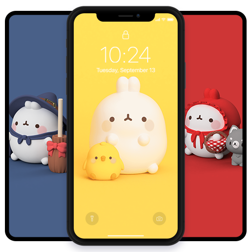 Cute Bunny Wallpaper HD icon