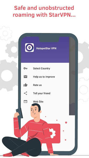 Hotspot Star Vpn Unlimited Free & Fast VPN screenshot 2