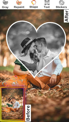 Color Splash Photo Effect - Shape Splash 5 تصوير الشاشة