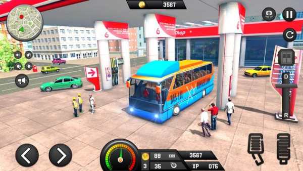 City Driving Bus Driving Simulator 2019: Modern screenshot 9