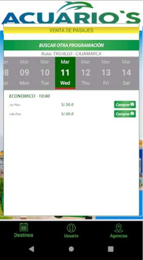 Acuarios Bus Movil screenshot 2