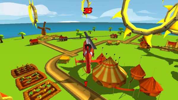 Helicopter Flying Race Game 3D screenshot 2