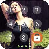 Tattoo Girl Lock Screen 1.0
