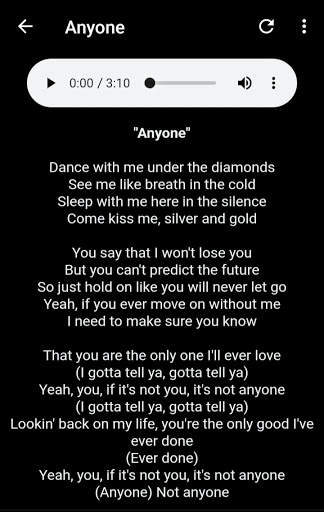 Justin Bieber Song & Lyrics screenshot 5