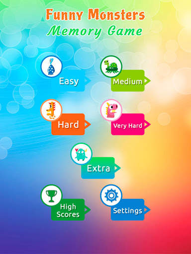 Funny Monsters Memory Game screenshot 9