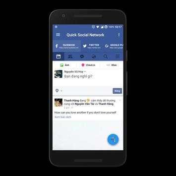 Lite for Facebook, Twitter,.. - All social network screenshot 1