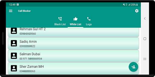 Call Blocker 4 تصوير الشاشة