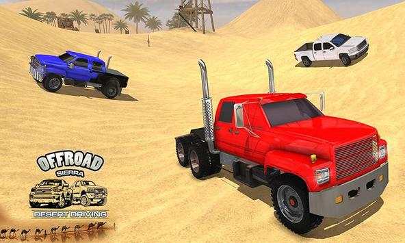 Offroad Sierra Desert Drive 3D screenshot 1