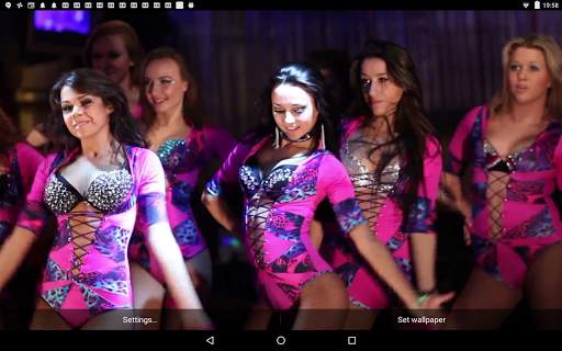 Show Girls Live Wallpaper screenshot 1