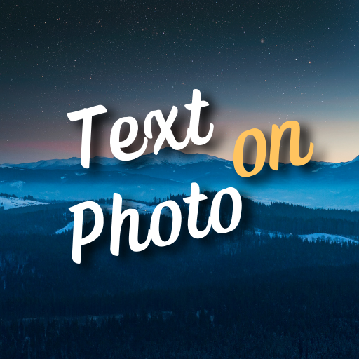 Text on Photo Editor icon