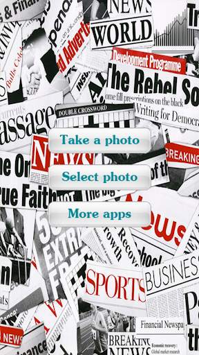 Newspaper Photo Frames screenshot 1