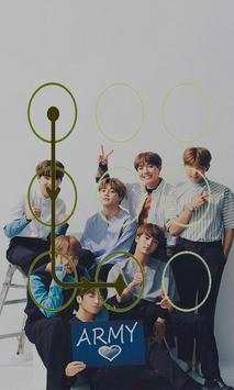 BTS Pattern Lock Screen screenshot 3