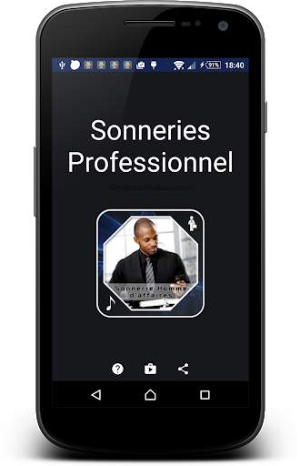 Sonnerie Professionnel Gratuit screenshot 1