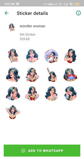 Superhero WA Sticker Apps screenshot 3