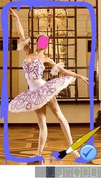 Ballerina girls photo frames 4 تصوير الشاشة