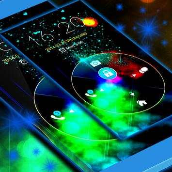 Colorful Smoke Locker Theme 2 تصوير الشاشة